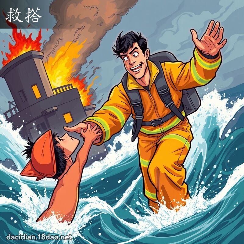 救搭 - 国语大辞典配图