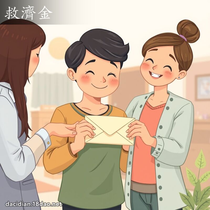 救济金 - 国语大辞典配图