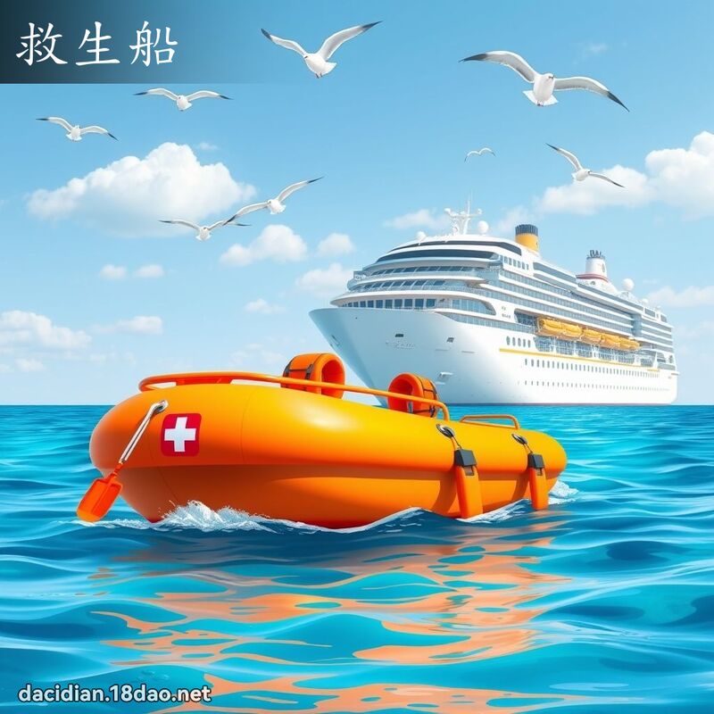 救生船 - 国语大辞典配图
