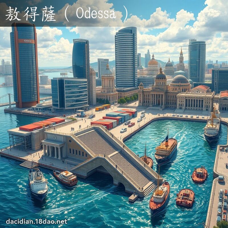 敖得萨（Odessa） - 国语大辞典配图