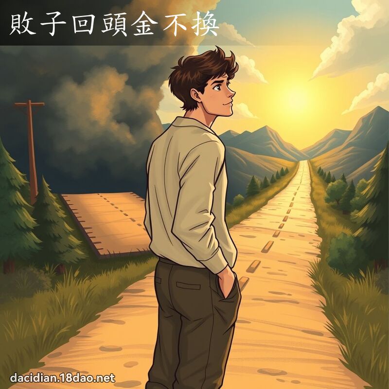 败子回头金不换 - 国语大辞典配图
