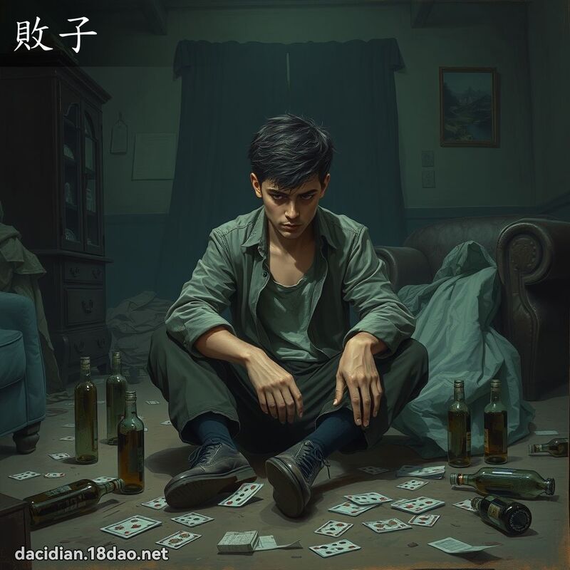 败子 - 国语大辞典配图