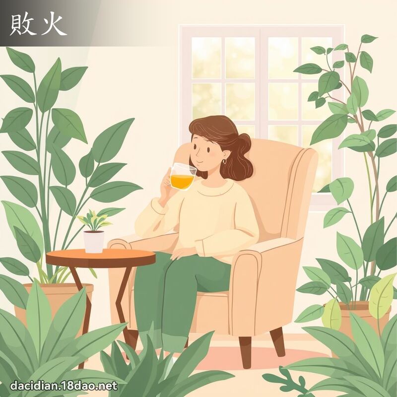 敗火 - 國語大辭典配圖