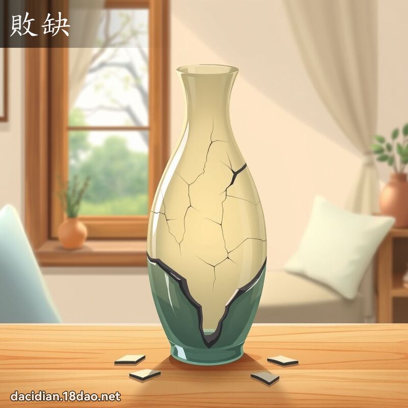 败缺 - 国语大辞典配图