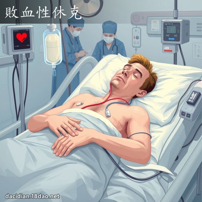 败血性休克 - 国语大辞典配图