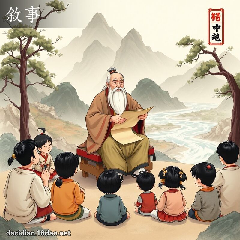 敘事 - 國語大辭典配圖