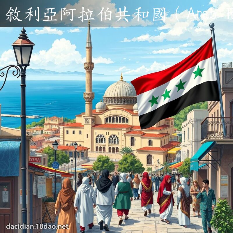 敘利亞阿拉伯共和國（Arab Republic of Syria） - 國語大辭典配圖