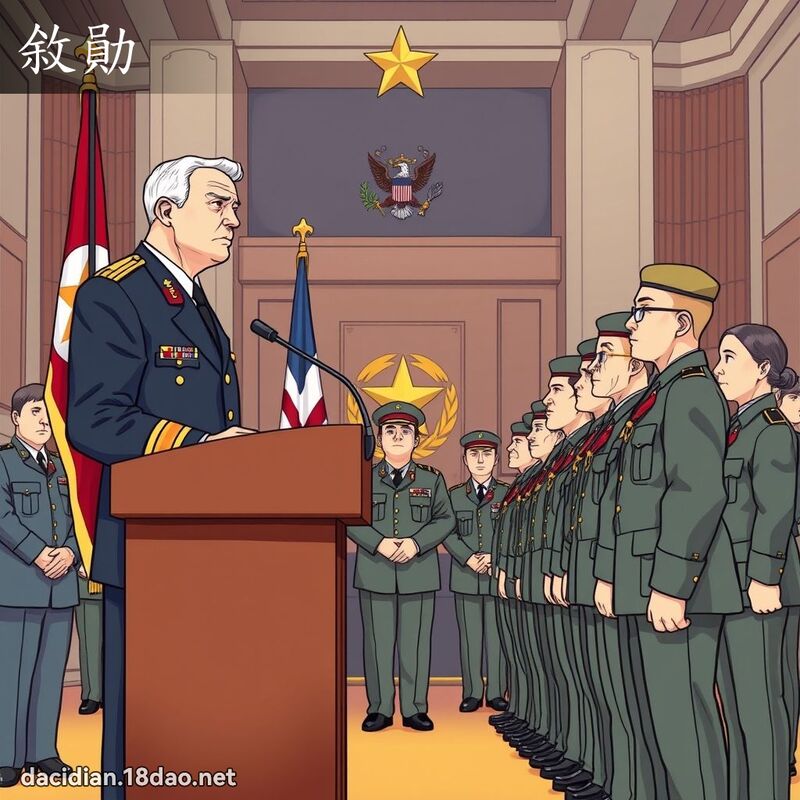 敘勛 - 國語大辭典配圖