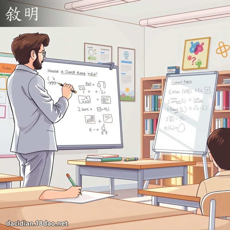 敘明 - 國語大辭典配圖