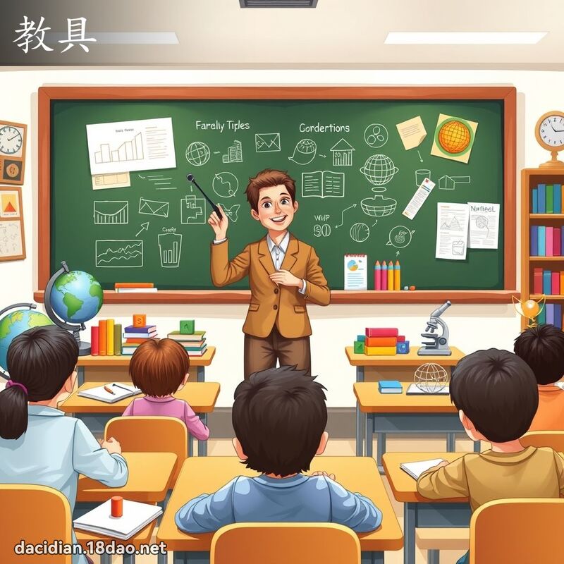 教具 - 國語大辭典配圖