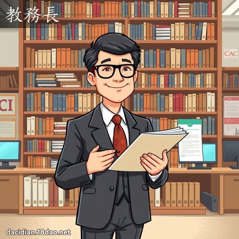 教务长 - 国语大辞典配图
