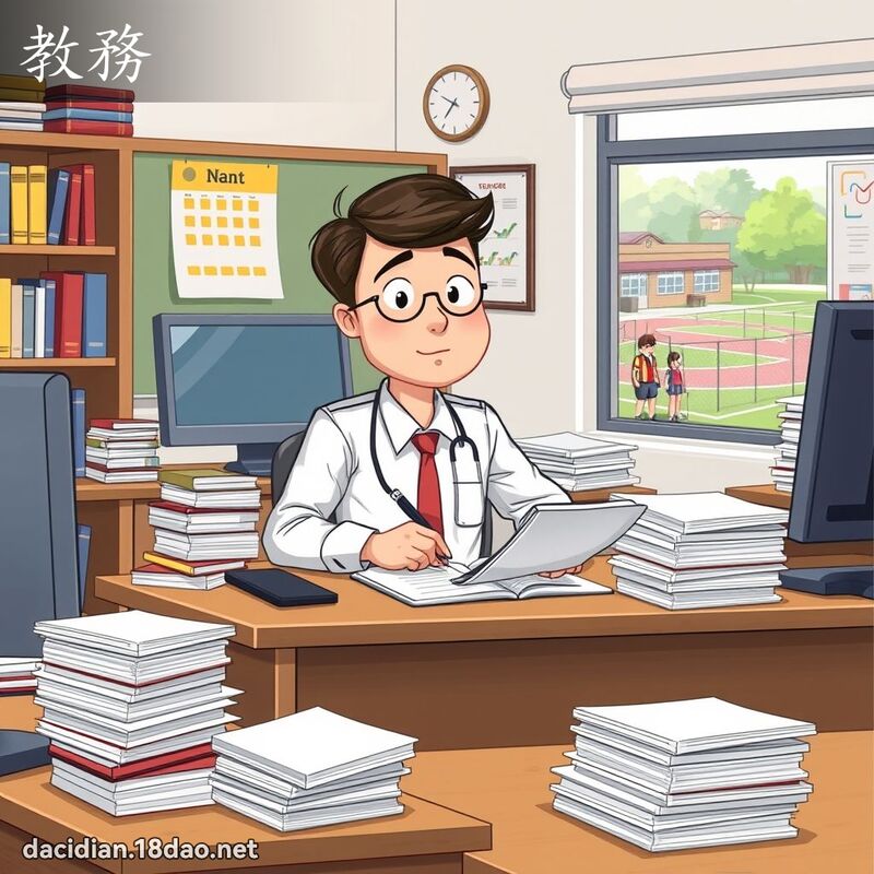 教务 - 国语大辞典配图