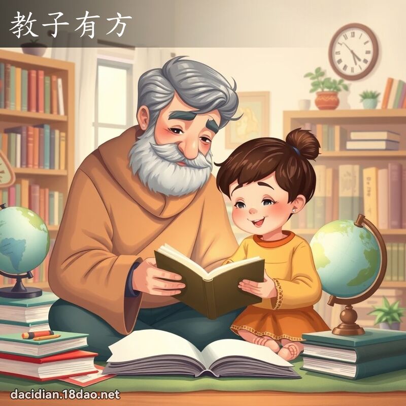 教子有方 - 国语大辞典配图