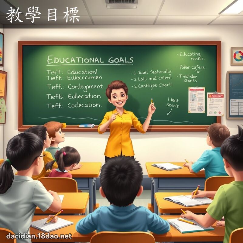 教学目標 - 国语大辞典配图