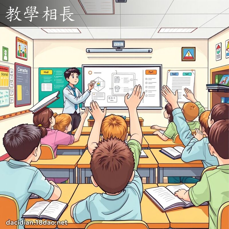 教学相长 - 国语大辞典配图