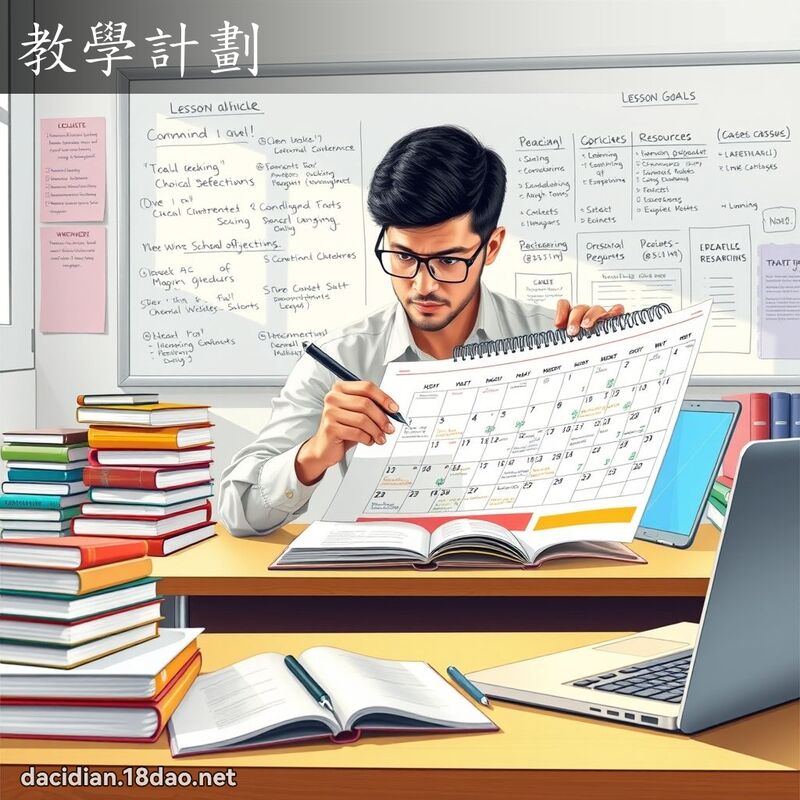 教学计划 - 国语大辞典配图