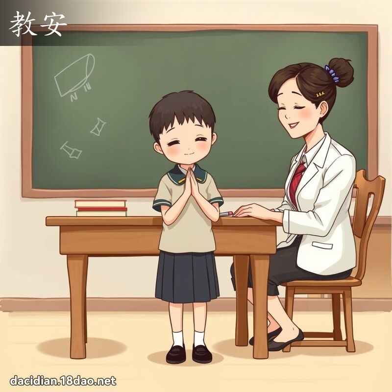 教安 - 国语大辞典配图