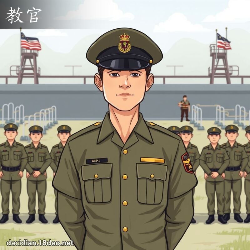 教官 - 国语大辞典配图