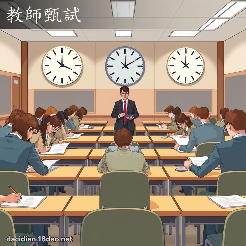 教师甄试 - 国语大辞典配图