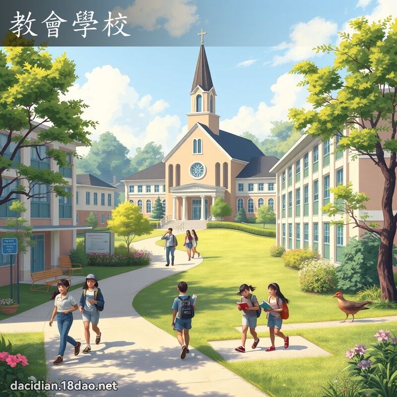 教会学校 - 国语大辞典配图
