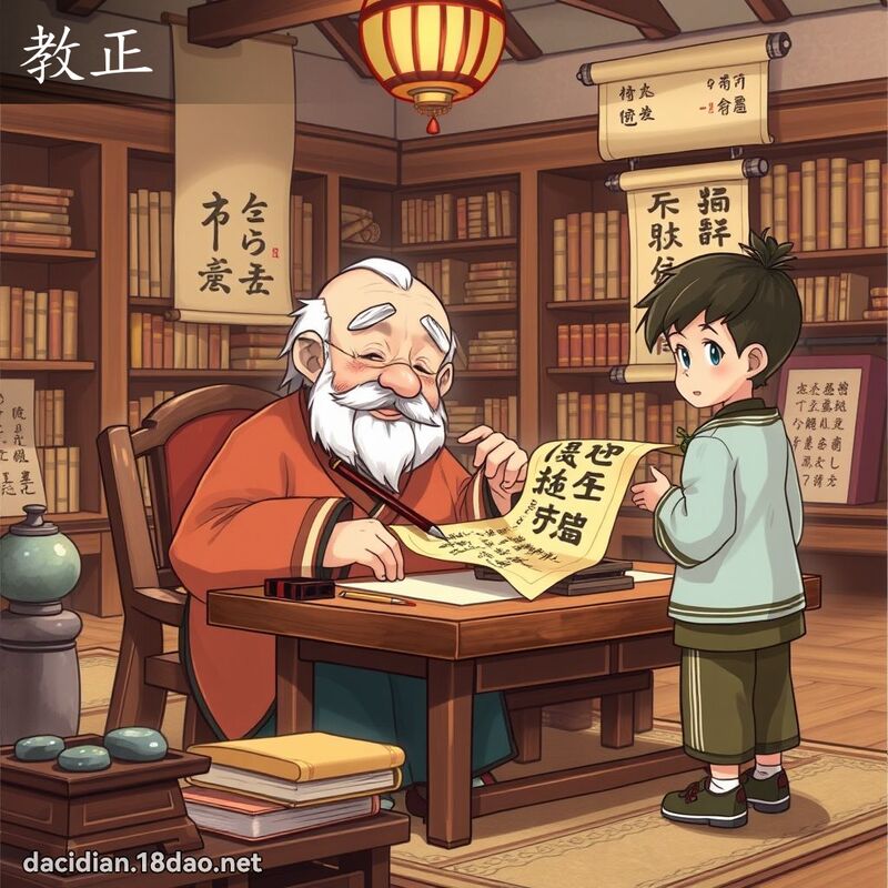 教正 - 国语大辞典配图