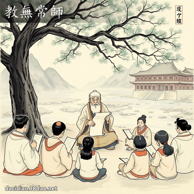 教無常師 - 國語大辭典配圖