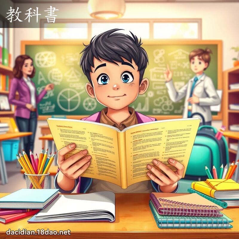 教科书 - 国语大辞典配图