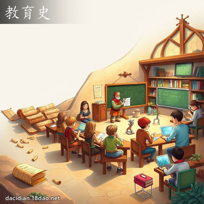 教育史 - 國語大辭典配圖