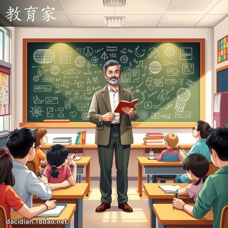 教育家 - 國語大辭典配圖