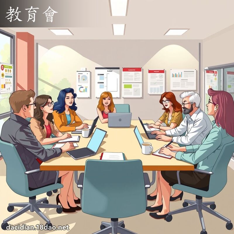 教育會 - 國語大辭典配圖