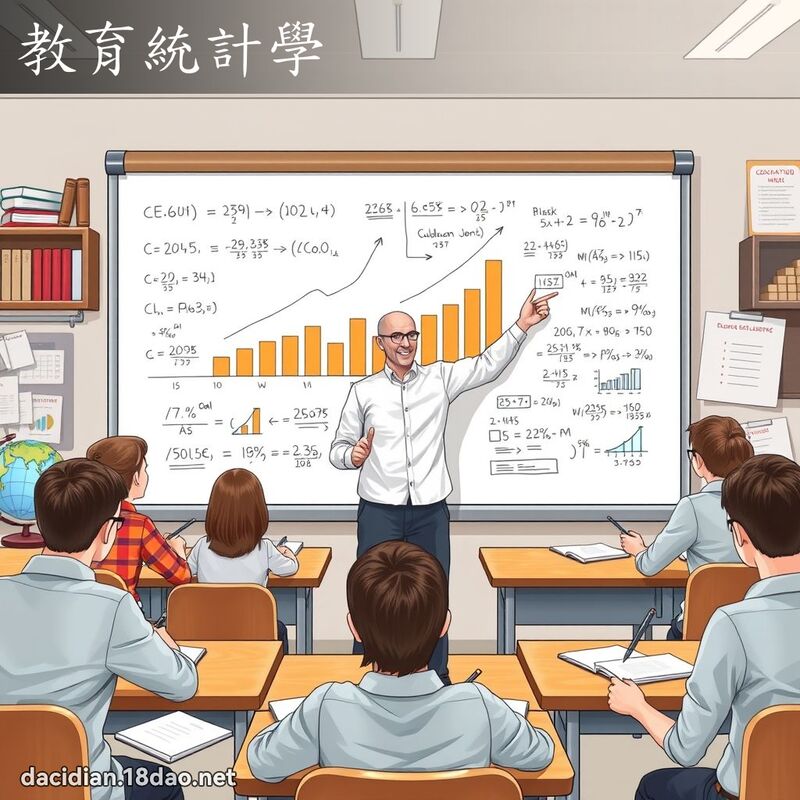 教育統計學 - 國語大辭典配圖