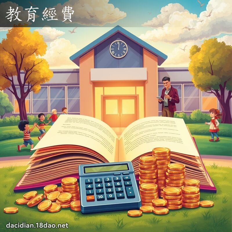教育經費 - 國語大辭典配圖