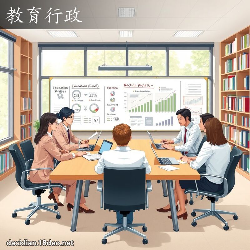 教育行政 - 國語大辭典配圖