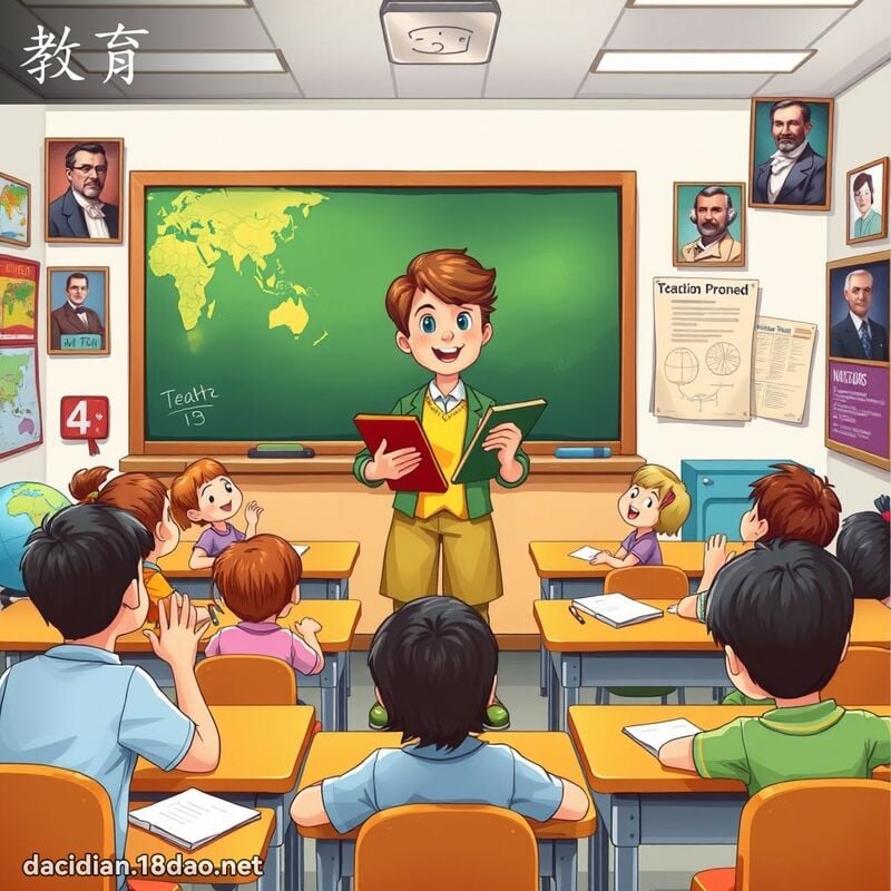 教育 - 國語大辭典配圖