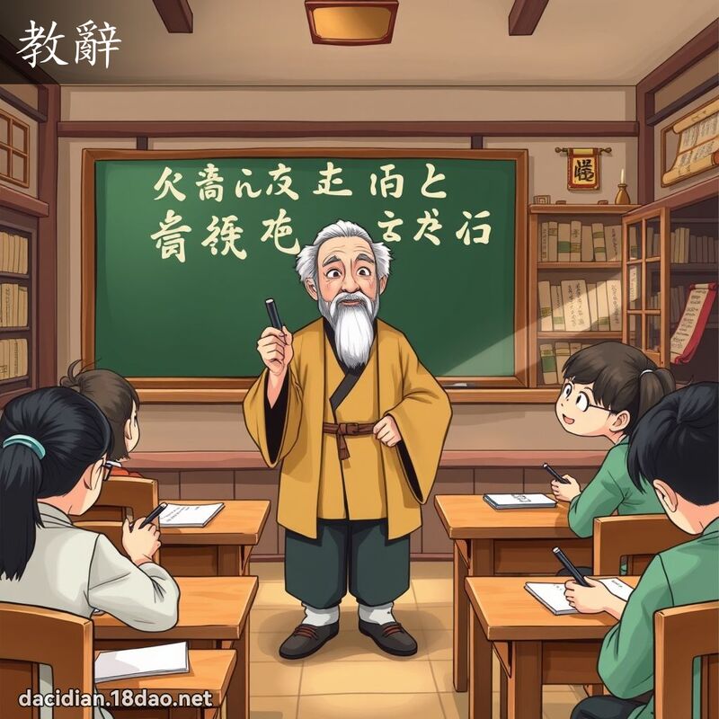 教辭 - 國語大辭典配圖
