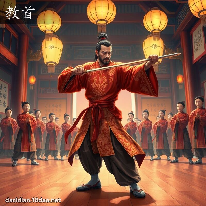 教首 - 國語大辭典配圖