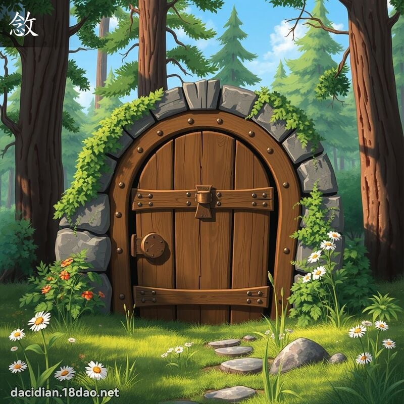 敜 - 國語大辭典配圖