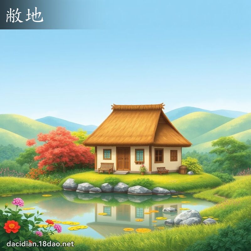敝地 - 国语大辞典配图