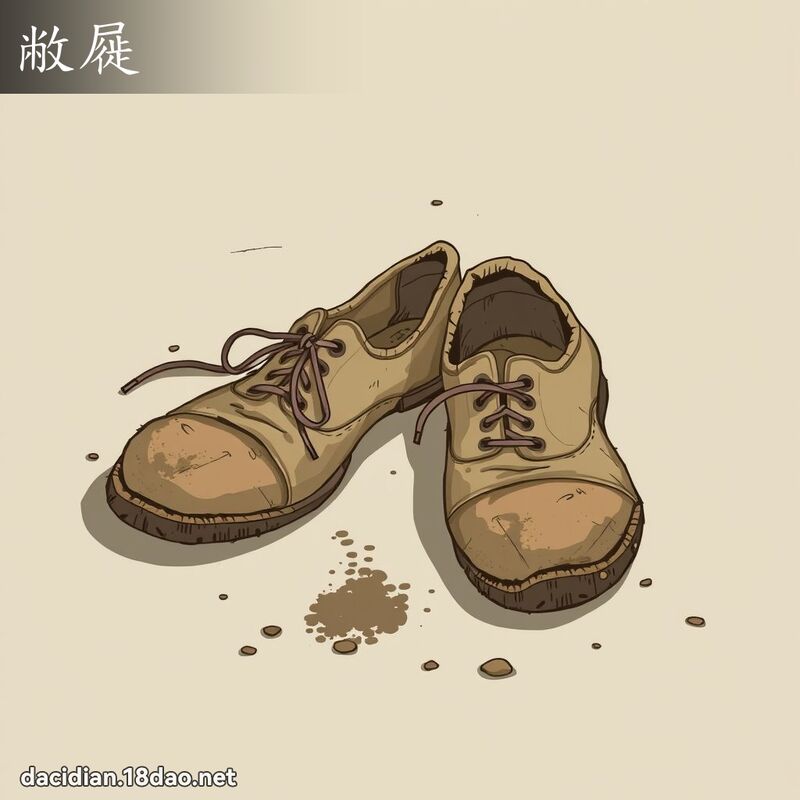 敝屣 - 国语大辞典配图