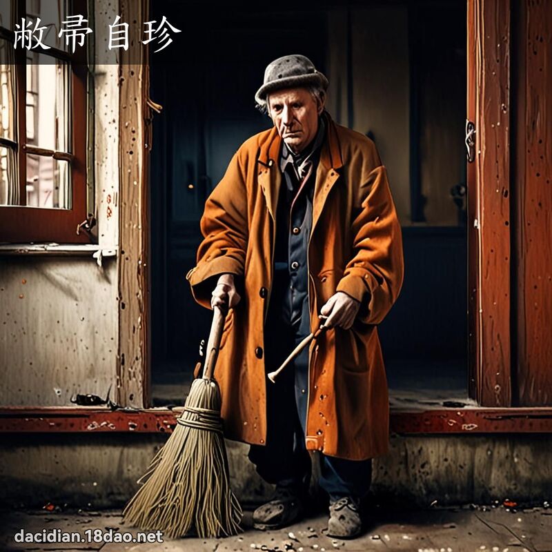 敝帚自珍 - 國語大辭典配圖