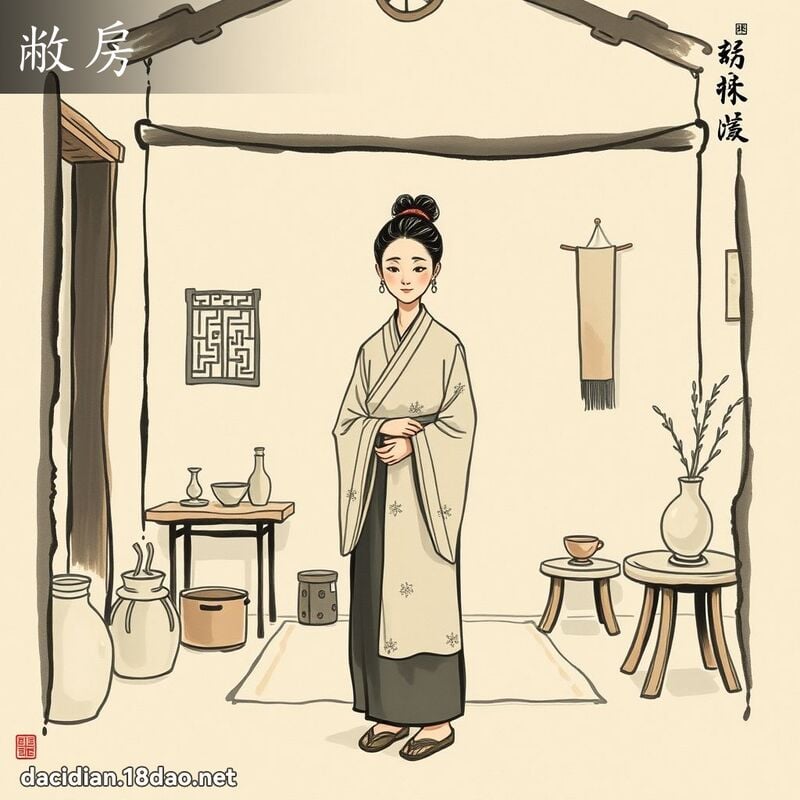 敝房 - 國語大辭典配圖
