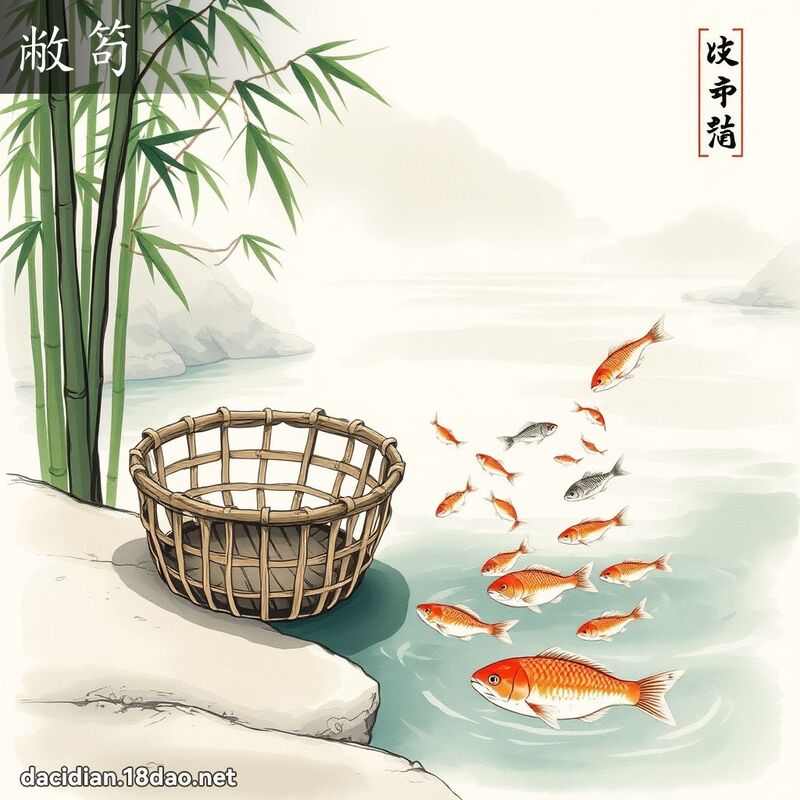 敝笱 - 國語大辭典配圖