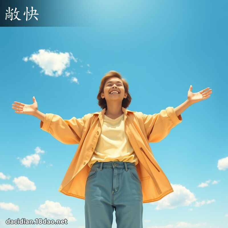 敞快 - 國語大辭典配圖