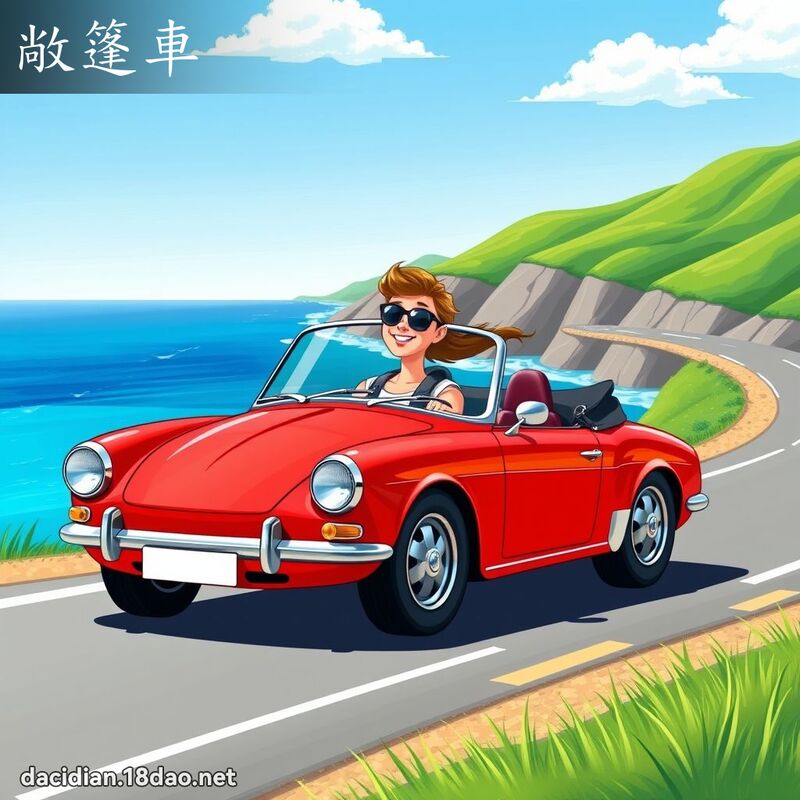 敞篷车 - 国语大辞典配图