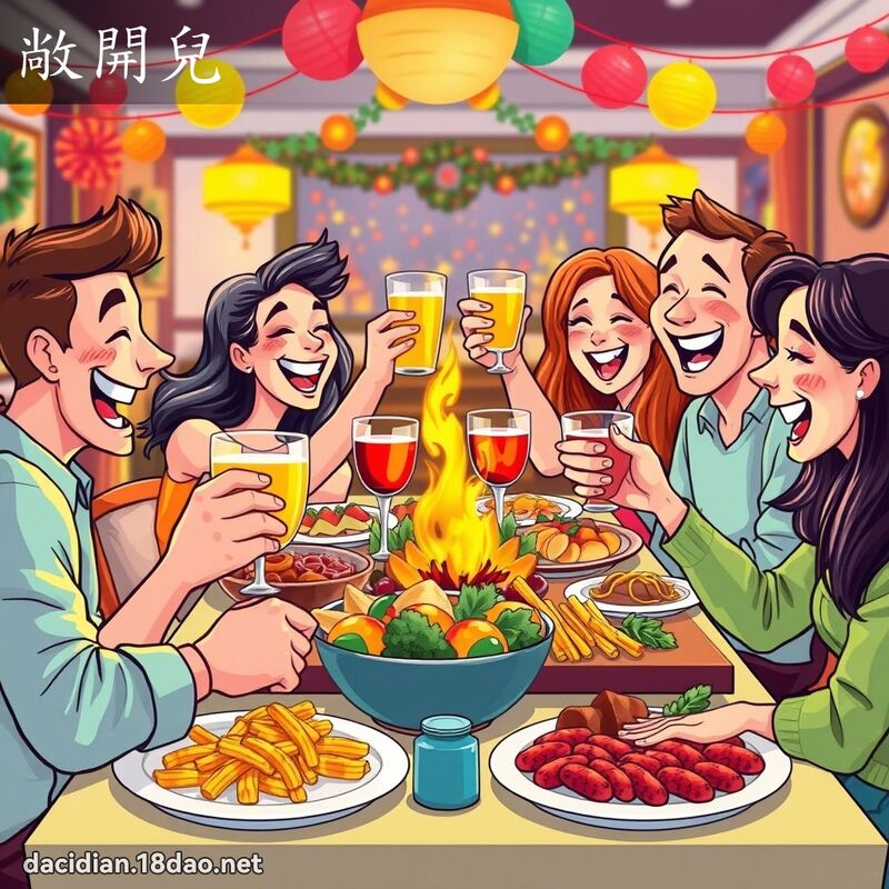 敞开儿 - 国语大辞典配图