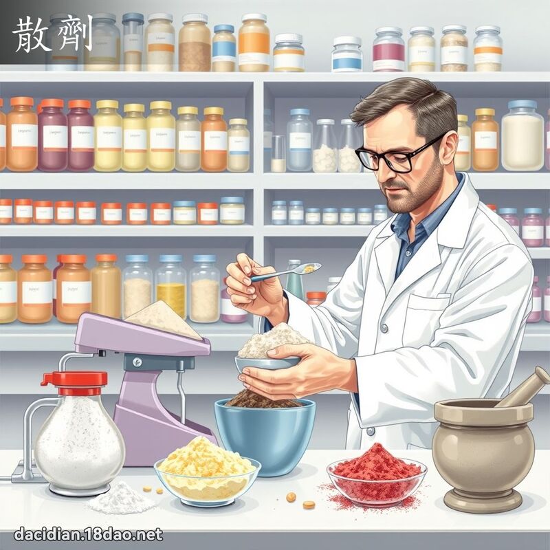 散劑 - 國語大辭典配圖