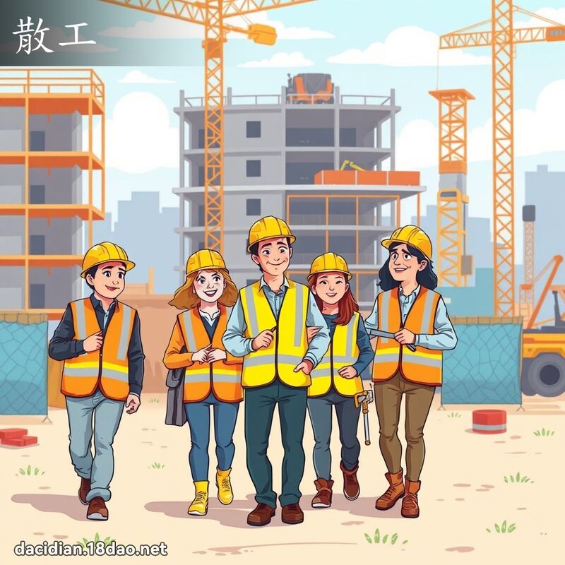 词语: 散工 (多意词)