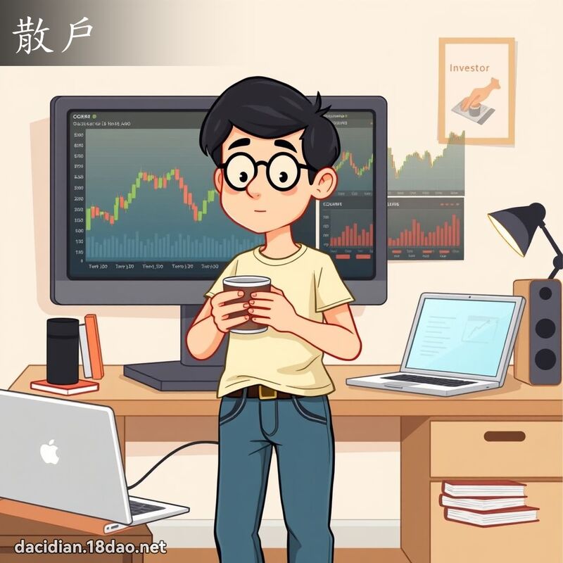 散戶 - 國語大辭典配圖