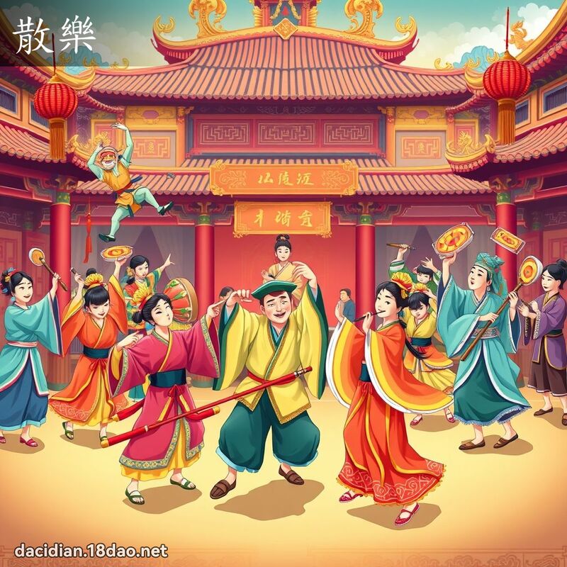 散樂 - 國語大辭典配圖