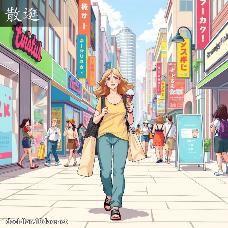 散逛 - 國語大辭典配圖